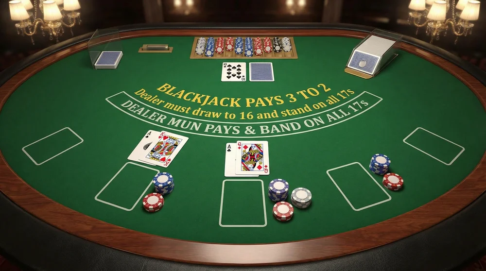 Blackjack ao vivo no mgm bet casino